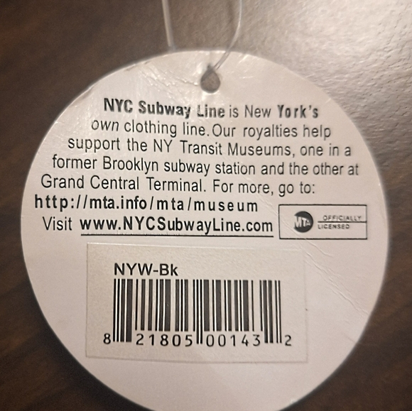 NYC Subway Line Wrist Bag - Picture 3 of 3